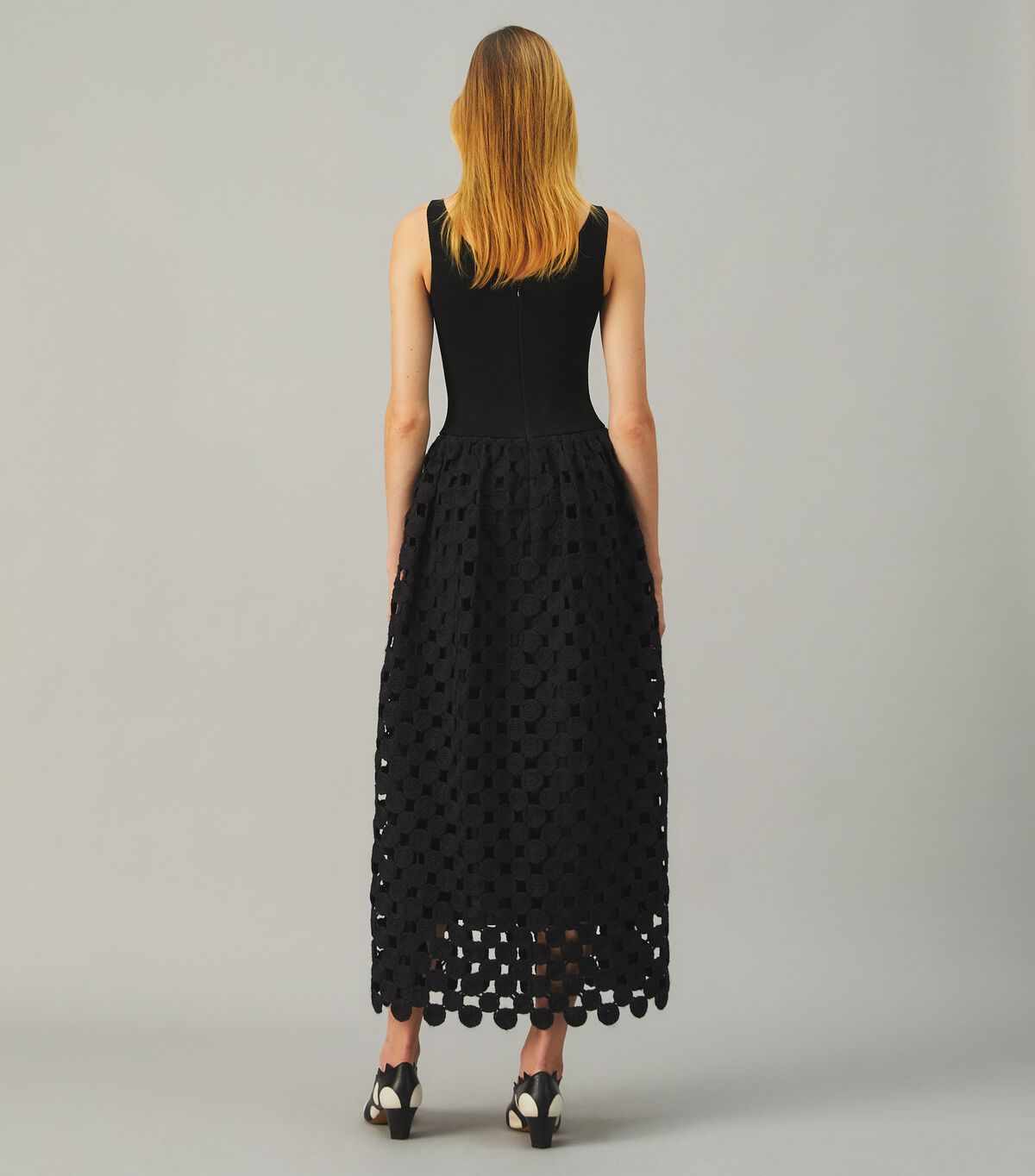 tory burch wool guipure dress