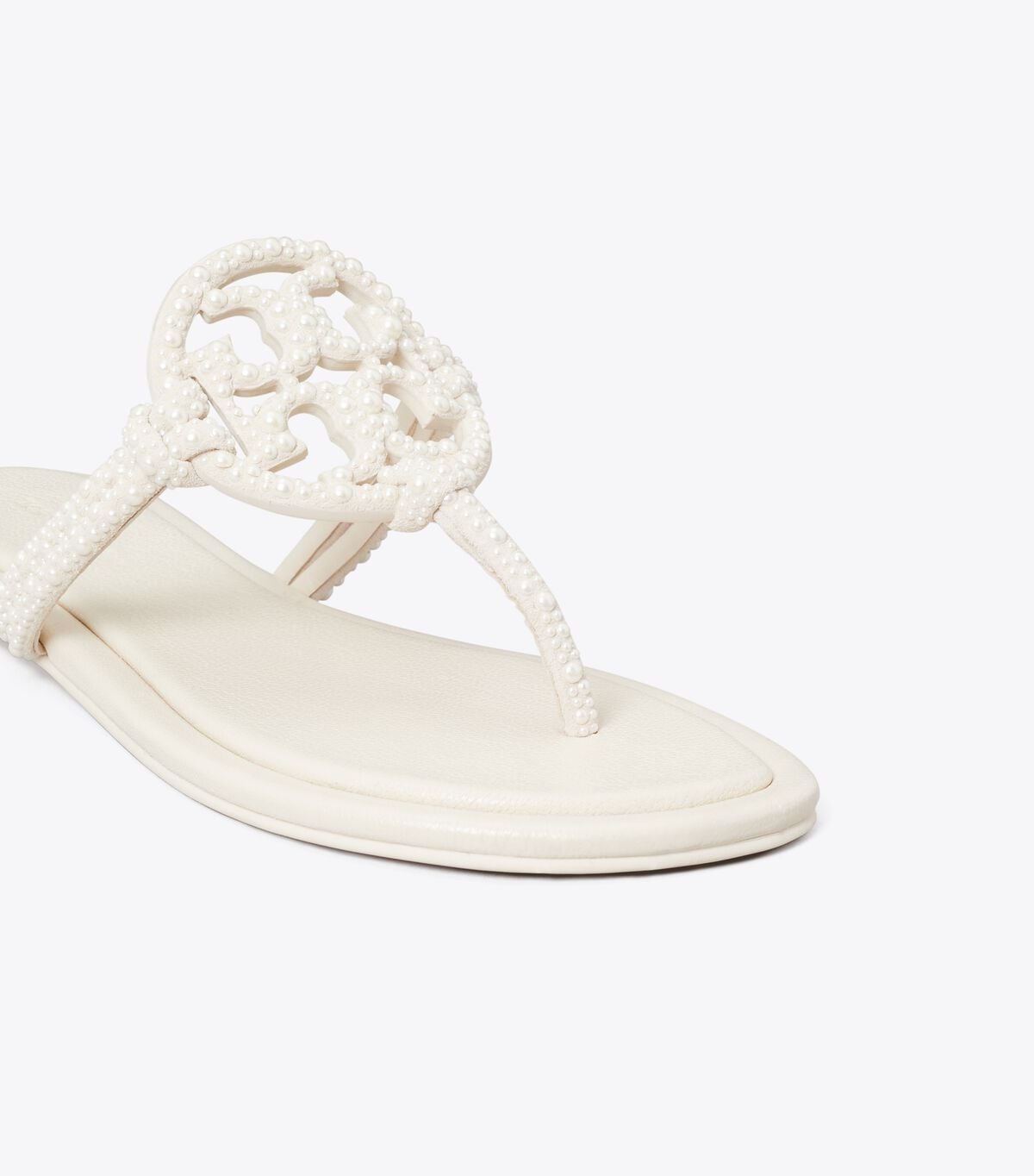 صندل ميلر المعقود باللؤلؤ tory burch صندل ميلر المعقود باللؤلؤ