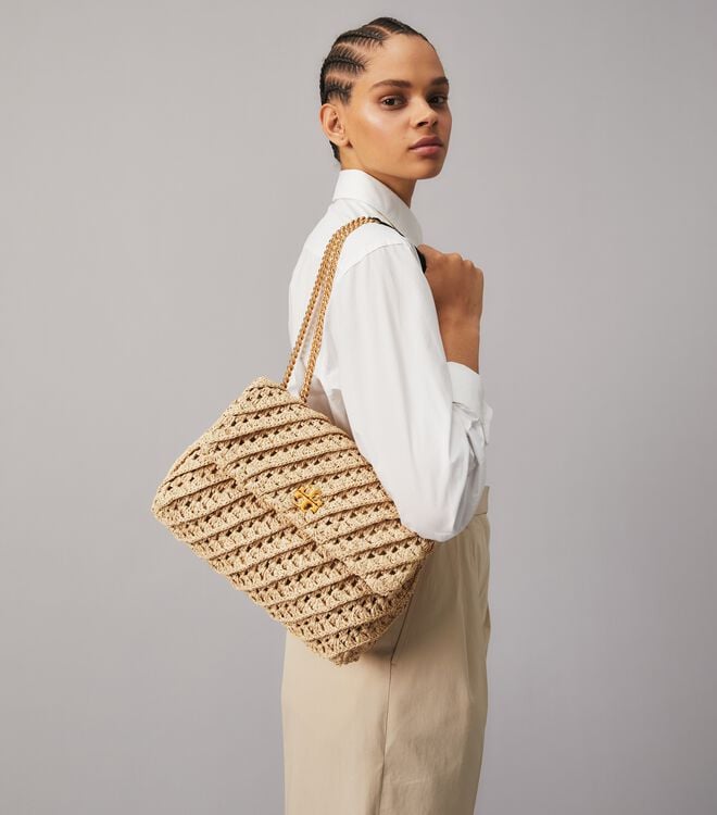 Kira Crochet Convertible Shoulder Bag | Tory Burch KSA Navigation | Tory  Burch
