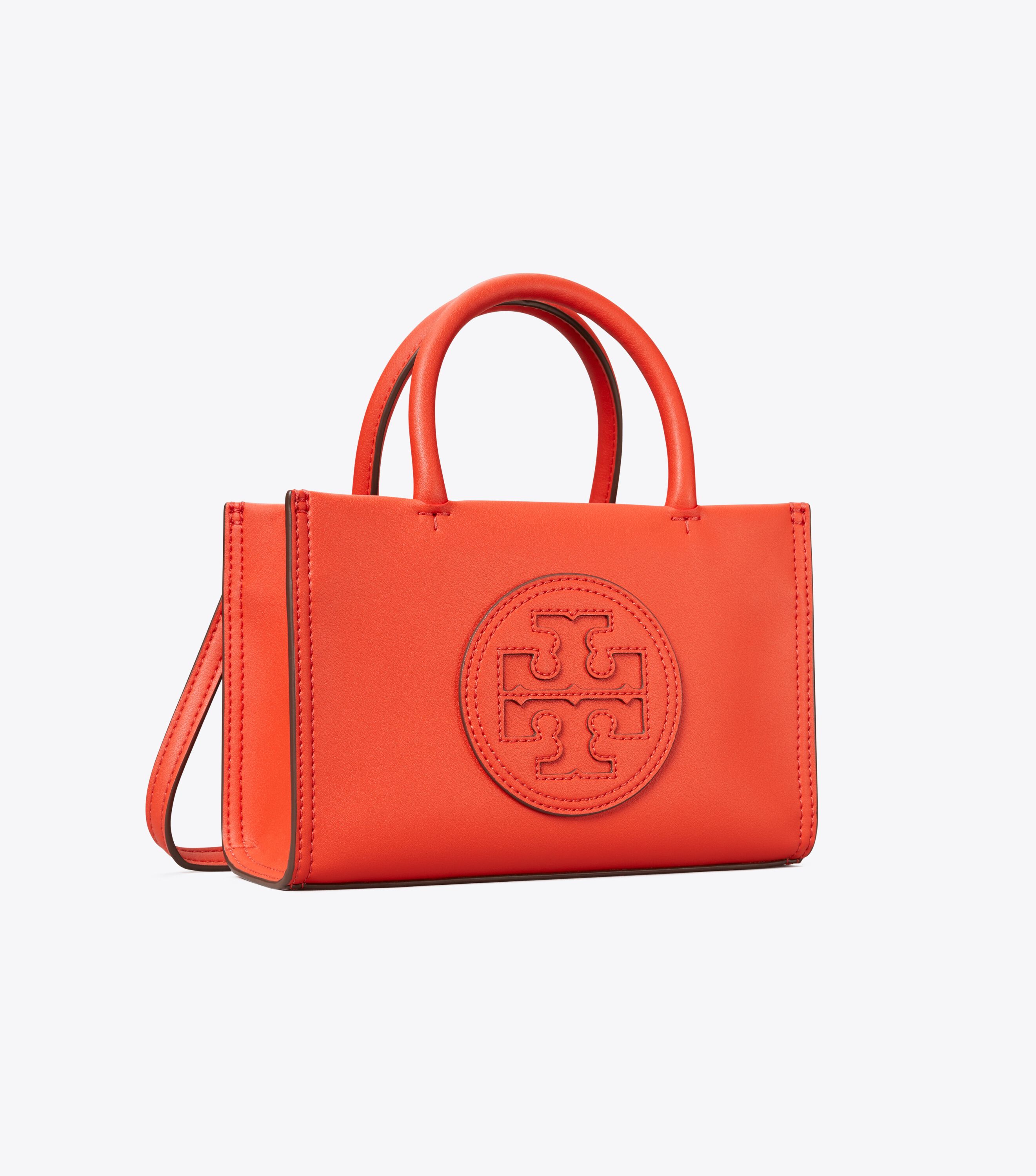 Mini Ella Bio Tote, Warm Fire | Tory Burch KSA