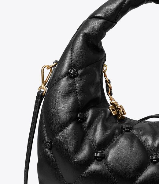 tory burch bunny knot crescent bag