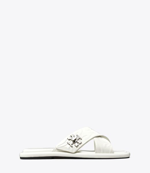 tory burch turnlock slide