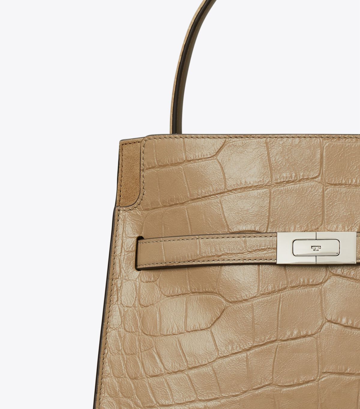 tory burch small lee radziwill embossed double bag