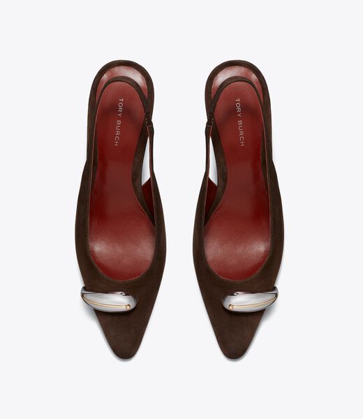 tory burch pierced slingback heel