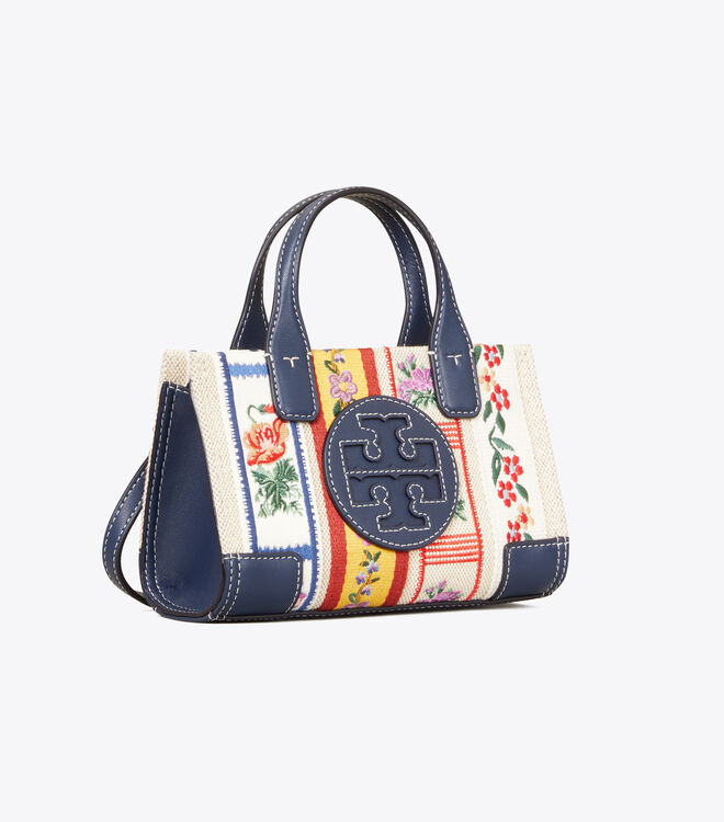 Ella Webbing Patchwork Micro Tote Bag | Tory Burch KSA Navigation | Tory  Burch