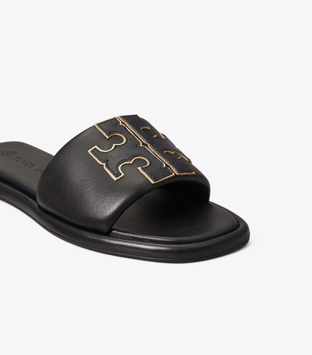 tory burch double t sport slide