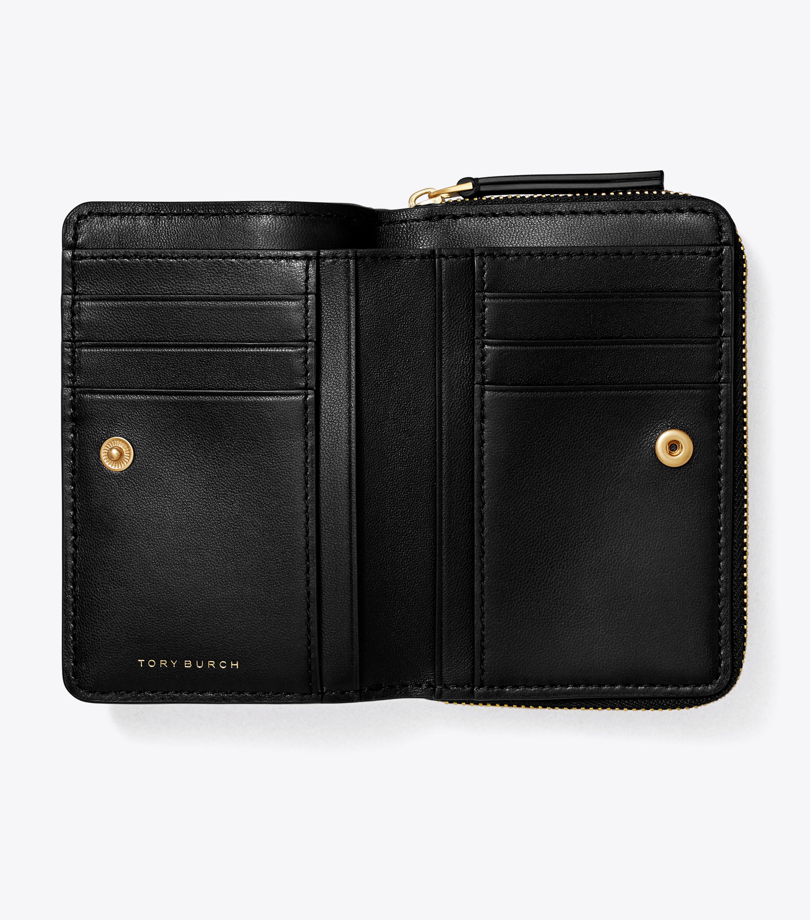 Tory burch fleming slim leather wallet online