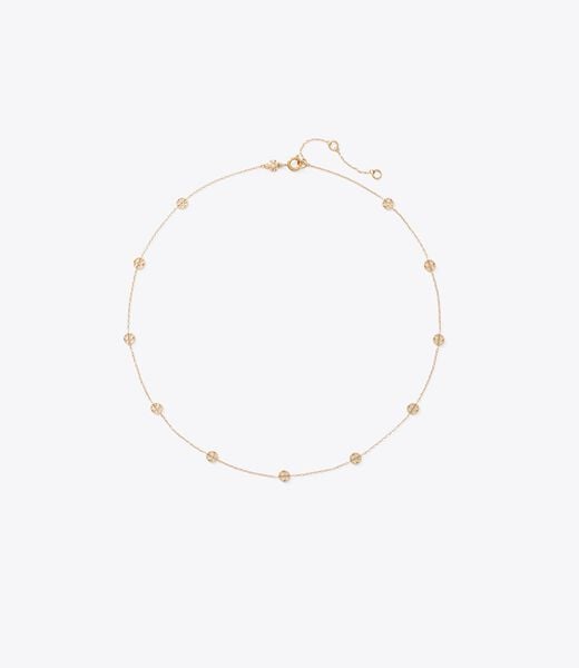 tory burch icon necklace