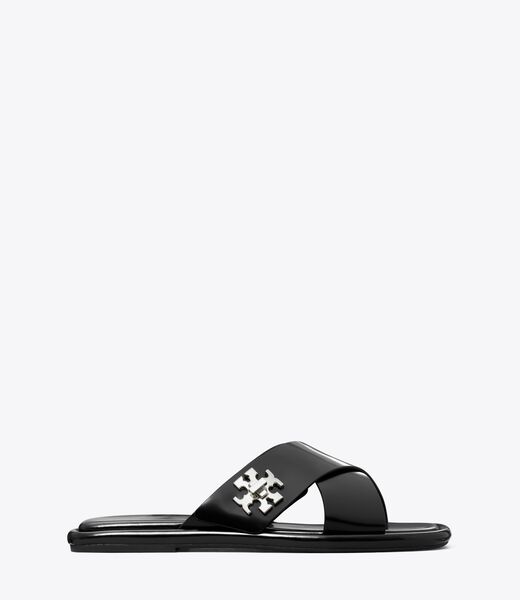 tory burch turnlock slide