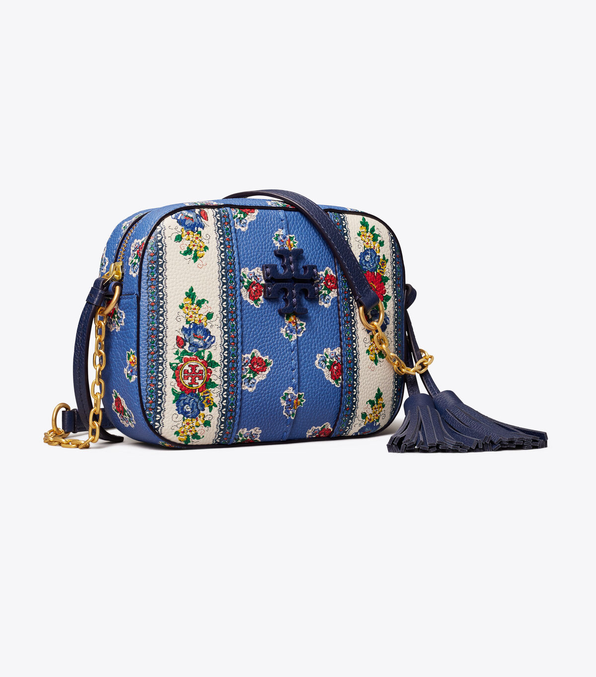 MCGRAW FLORAL CAMERA BAG | 431 | Crossbody Bags | Tory Burch KSA Navigation  | Tory Burch