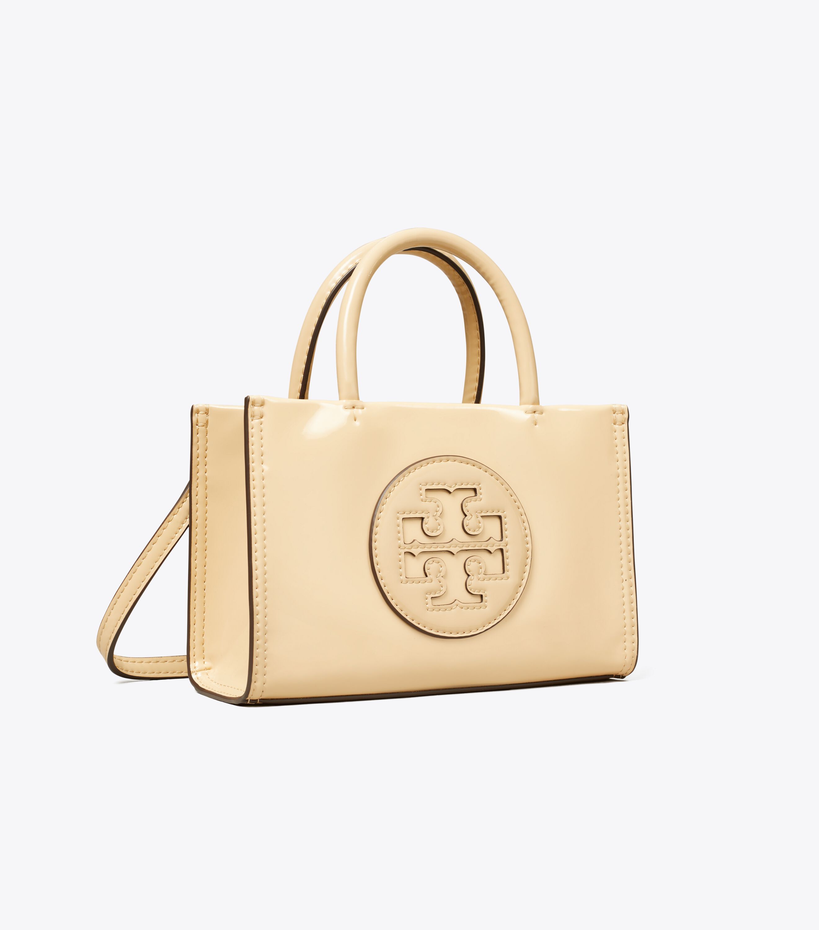 Ella patent mini tote clearance