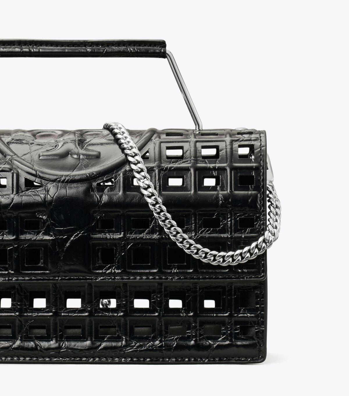 Small Fleming Cage Shoulder Bag tory burch small fleming cage shoulder bag