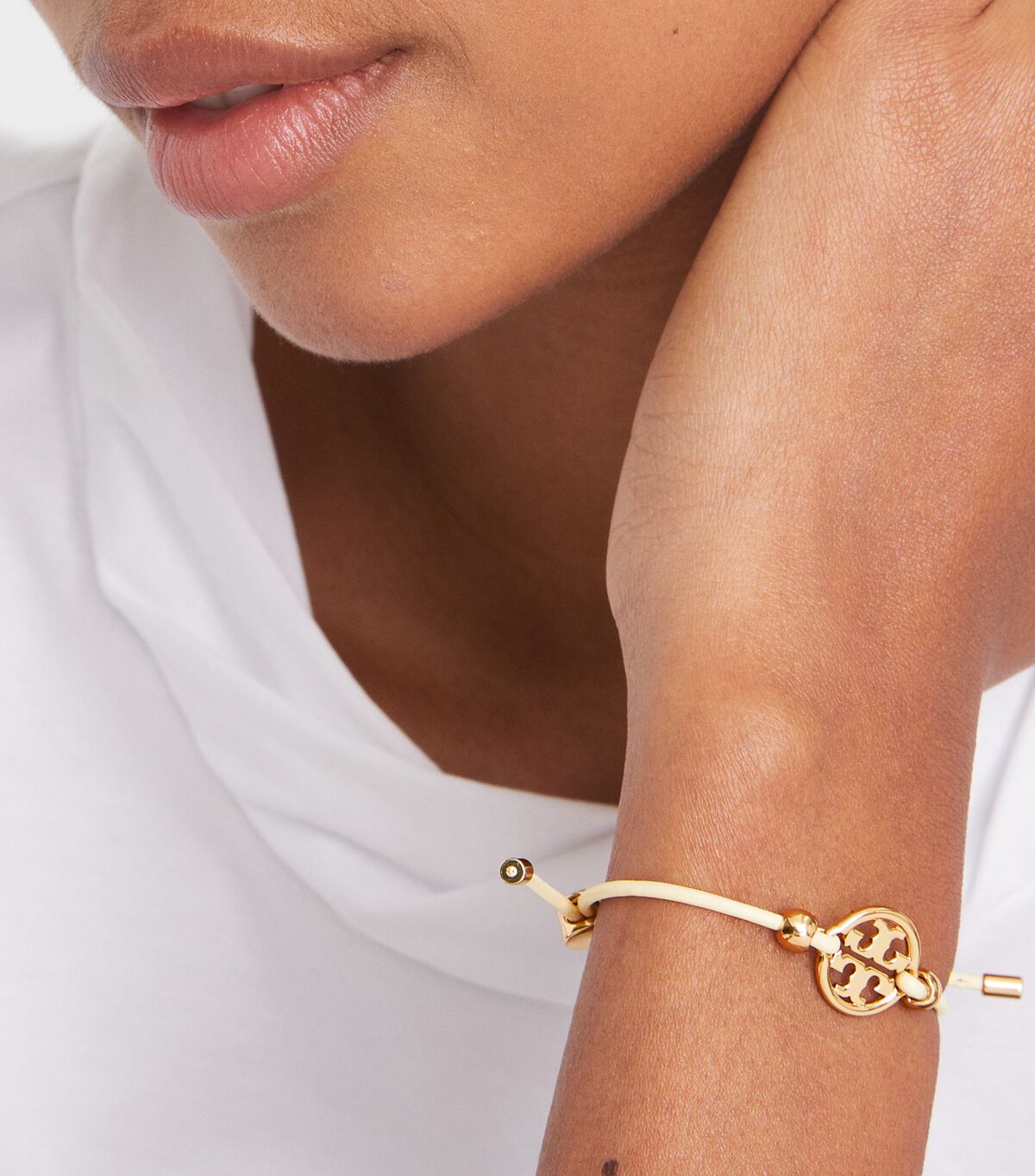 tory burch icon slider bracelet
