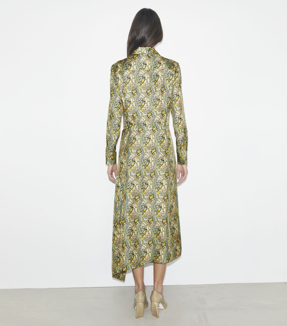 tory burch silk wrap dress
