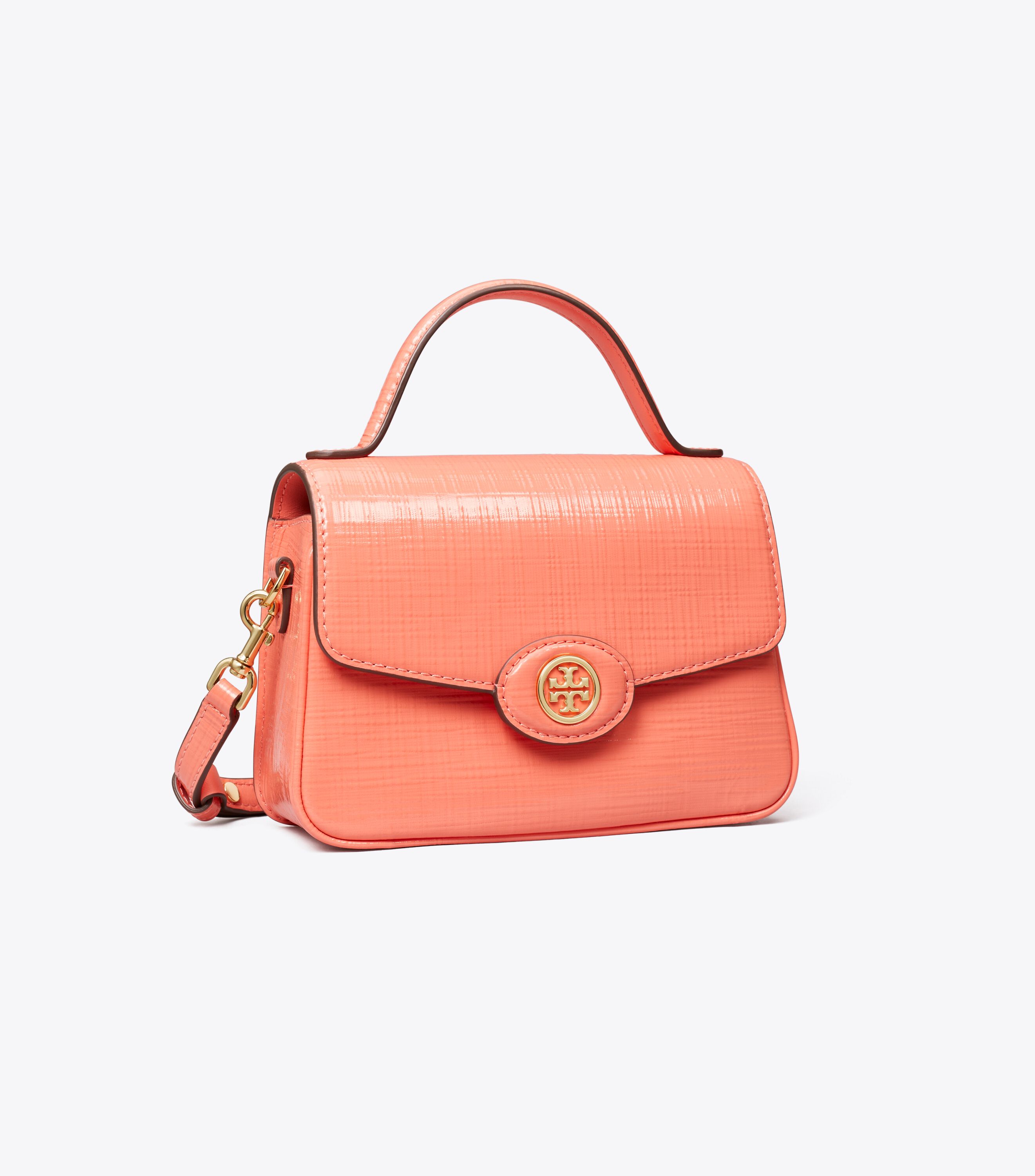Small Robinson Crosshatched Top handle Bag