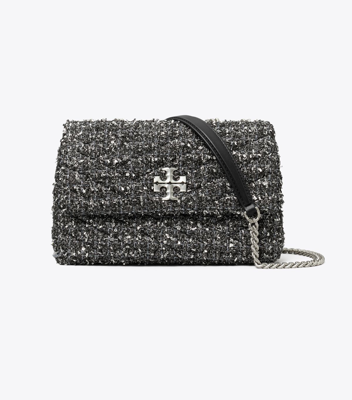tory burch small kira tweed convertible shoulder bag