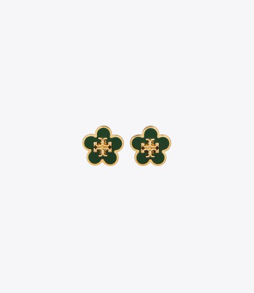 tory burch forget me not enamel stud earrings
