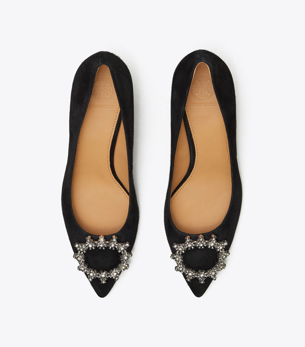 Crystal-Buckle Pump, PERFECT BLACK Tory Burch KSA