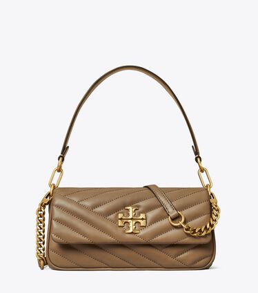 Small Kira Chevron Flap Shoulder Bag