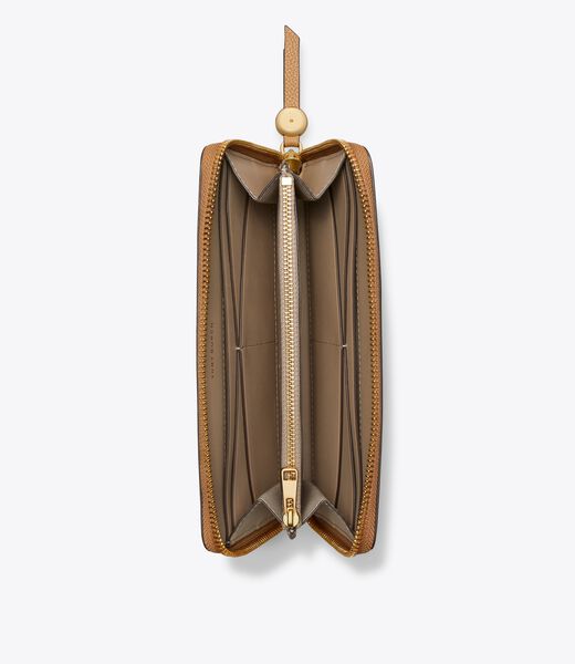 tory burch romy zip continental wallet