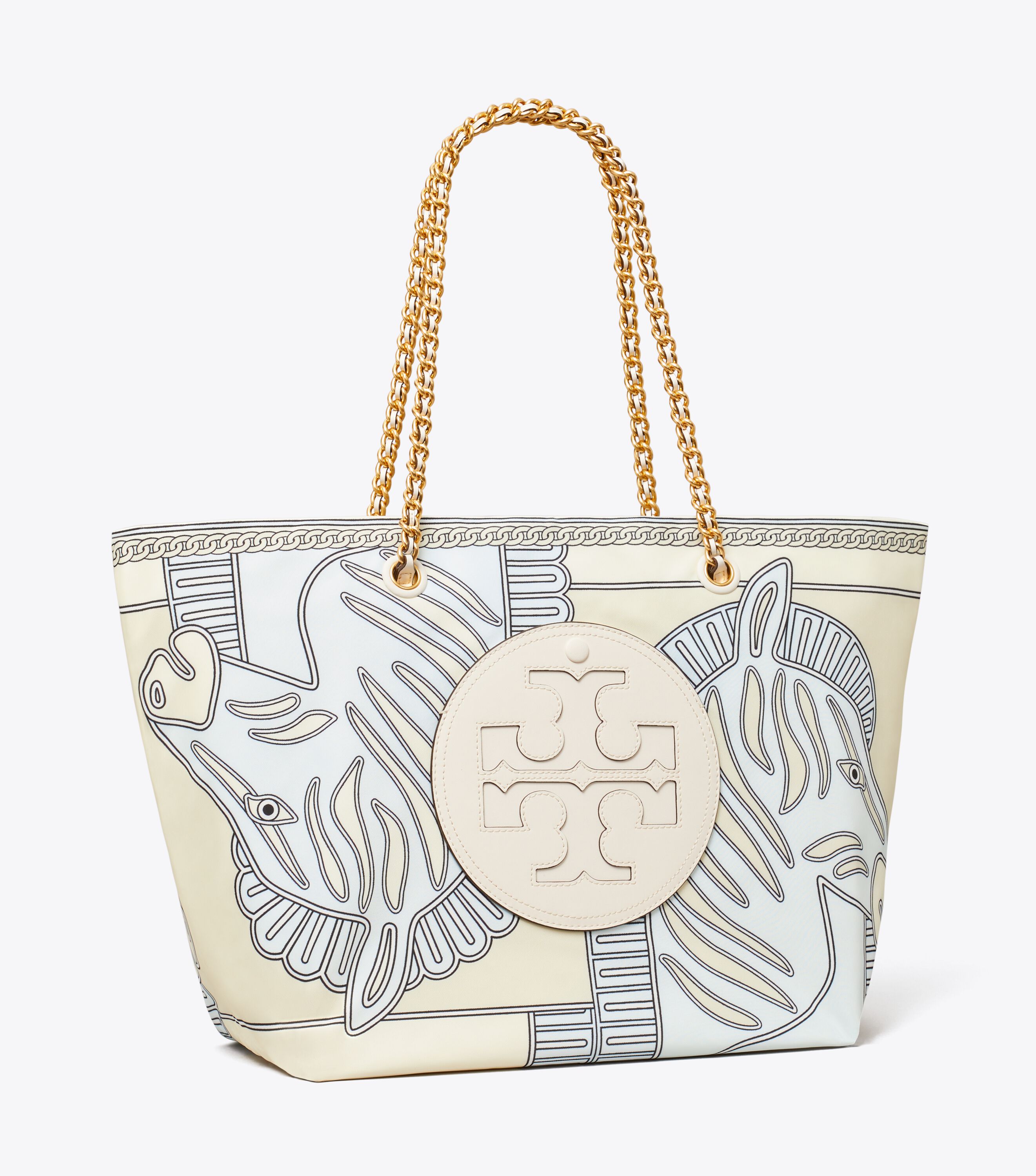 Ella printed canvas tote clearance