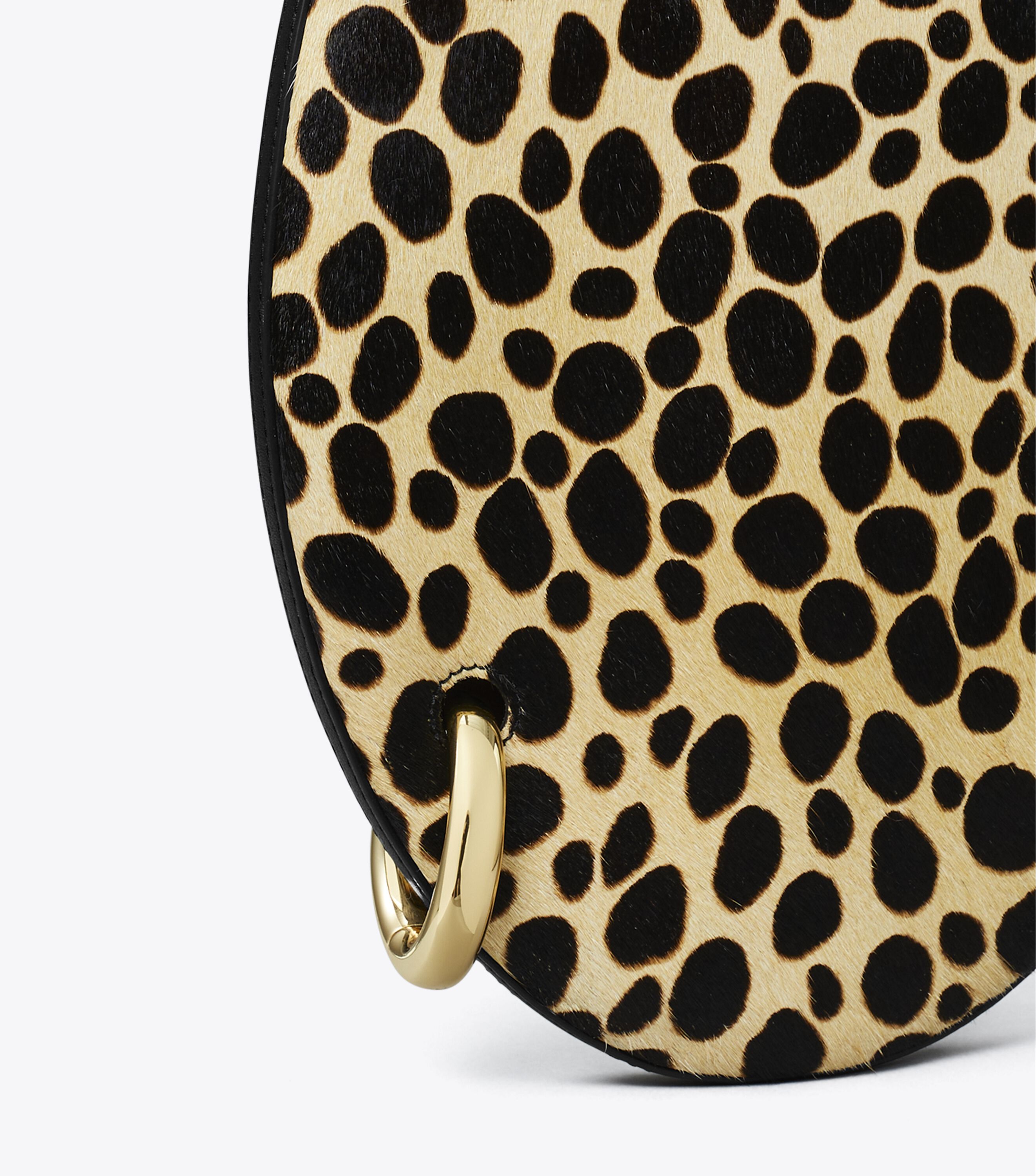 Small Pierced Calf Hair Handbag, Multi | Tory Burch KSA