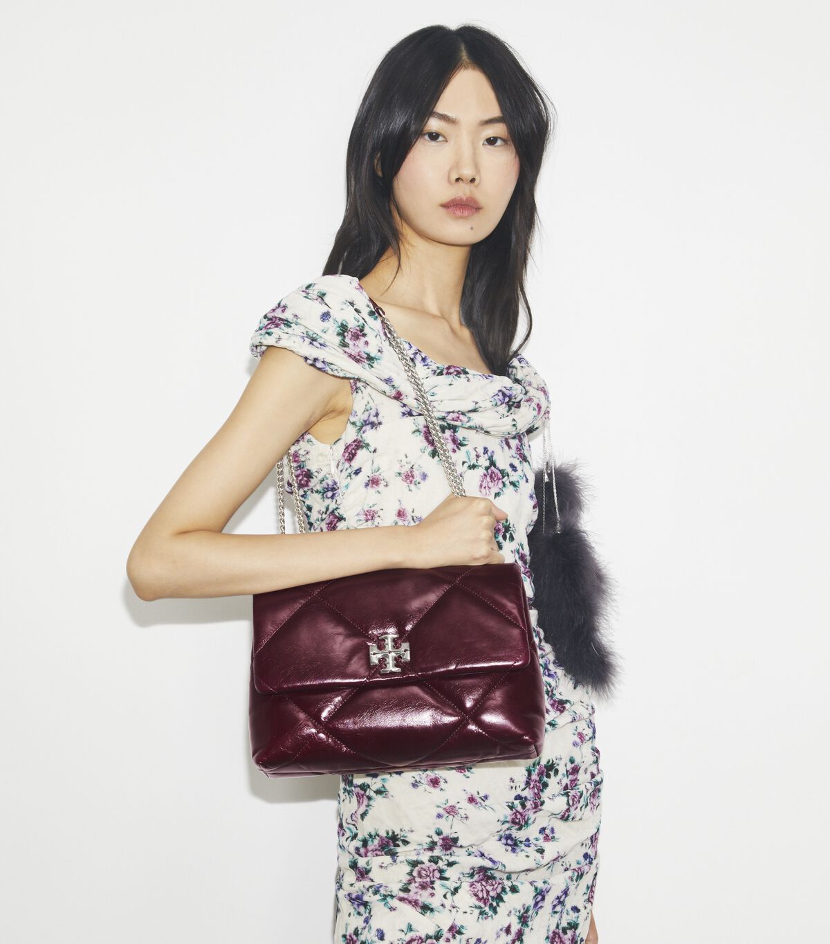 Kira Diamond Quilt Distressed Shoulder Bag tory burch kira diamond quilt distressed shoulder bag