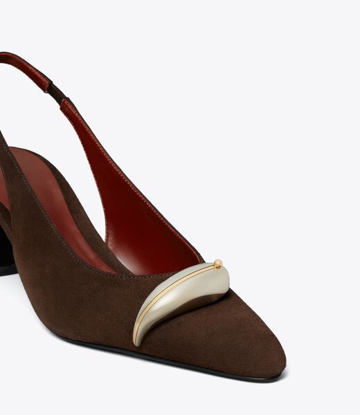 tory burch pierced slingback heel