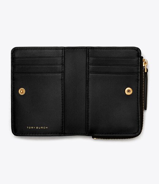 tory burch kira chevron bi fold wallet