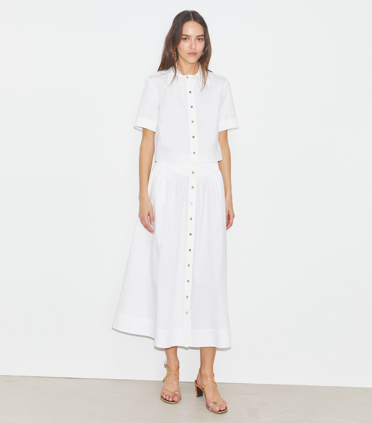 tory burch poplin camp shirt