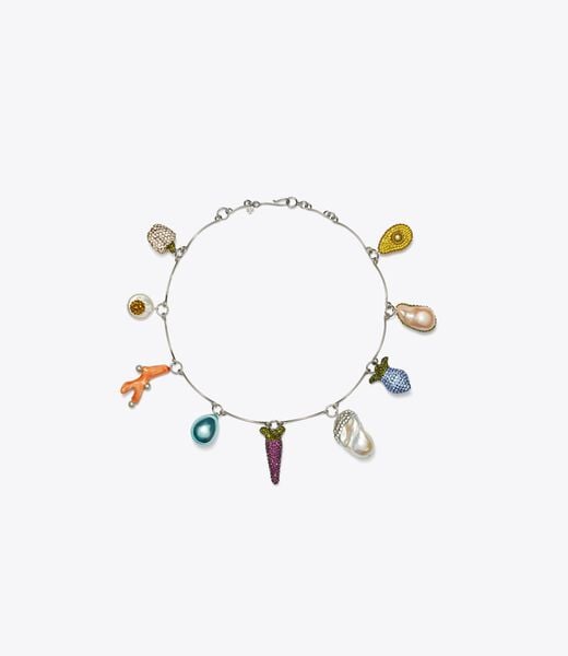 tory burch curiosity vegetable necklace