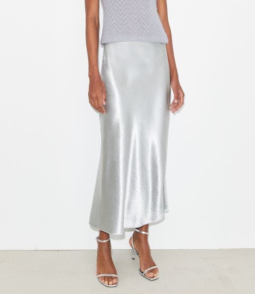 tory burch satin skirt