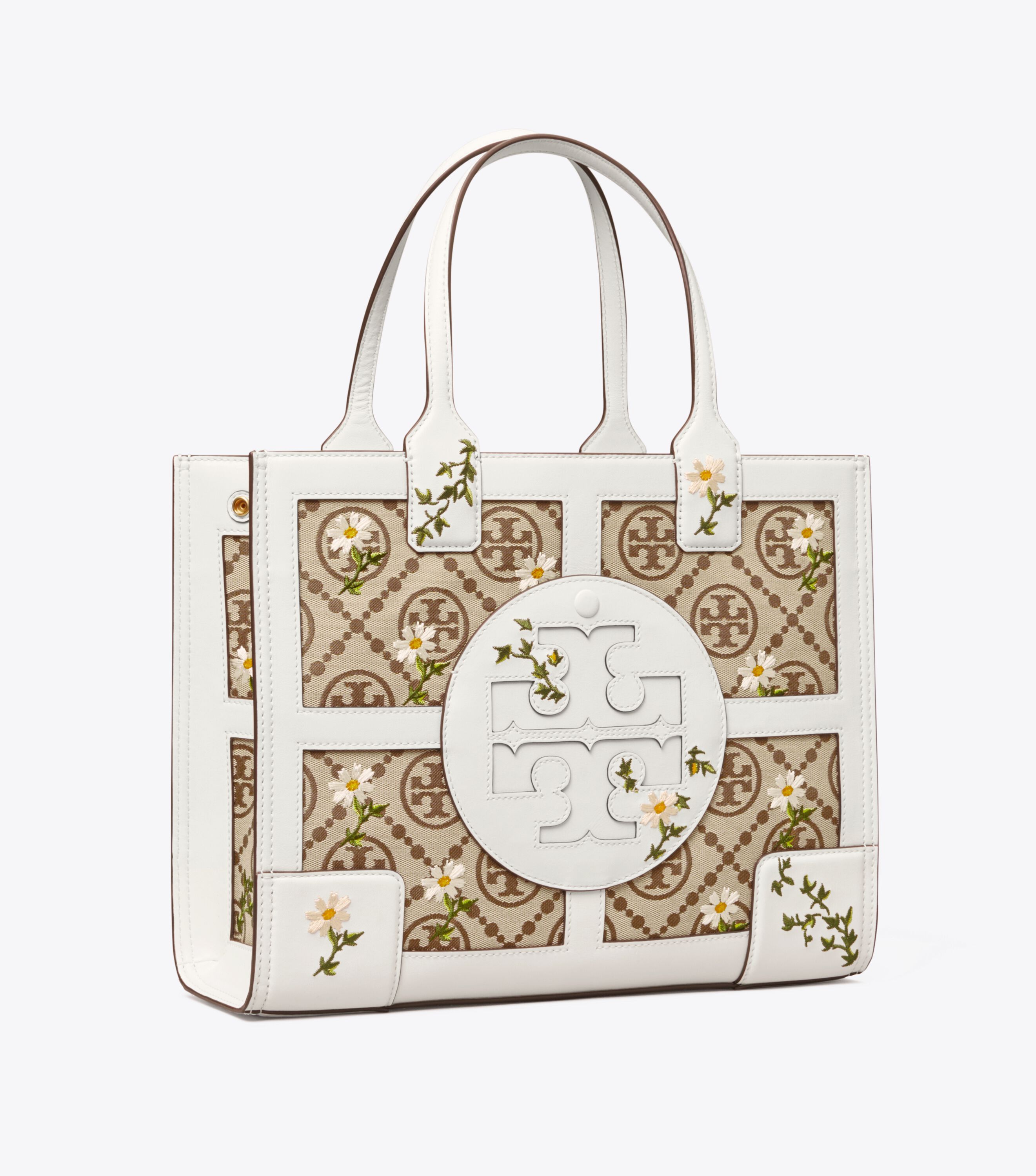 Tory burch ella embroidered outlet mini tote