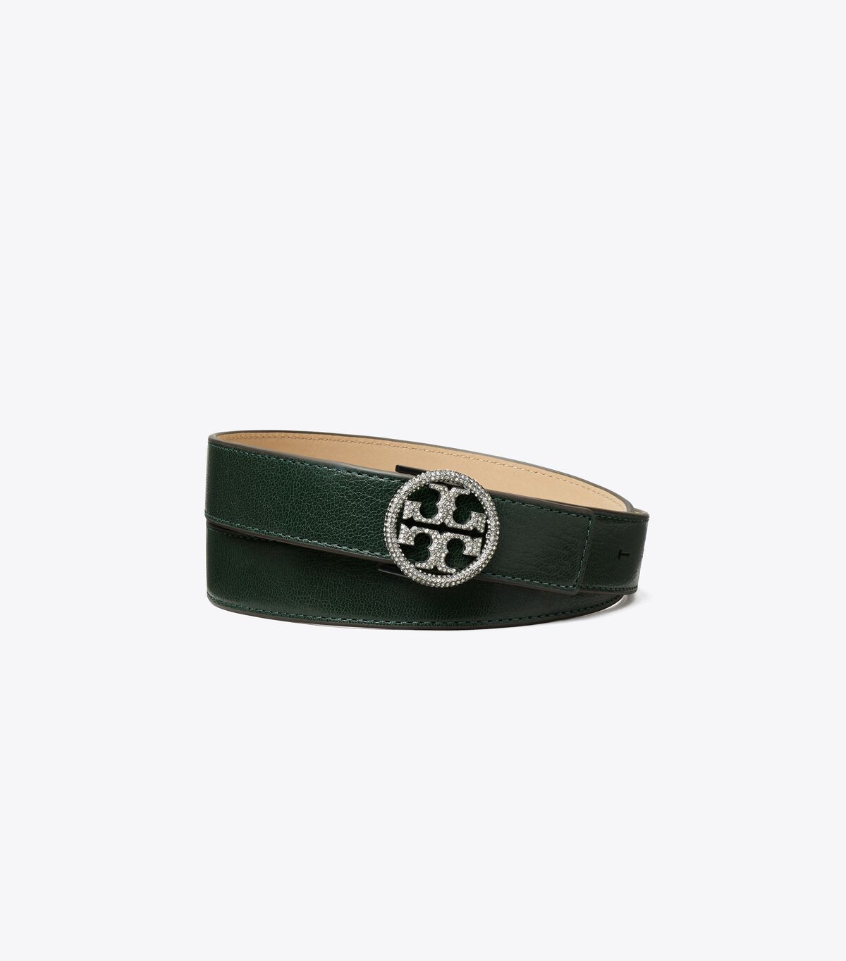 tory burch 1 miller crystal embellished belt