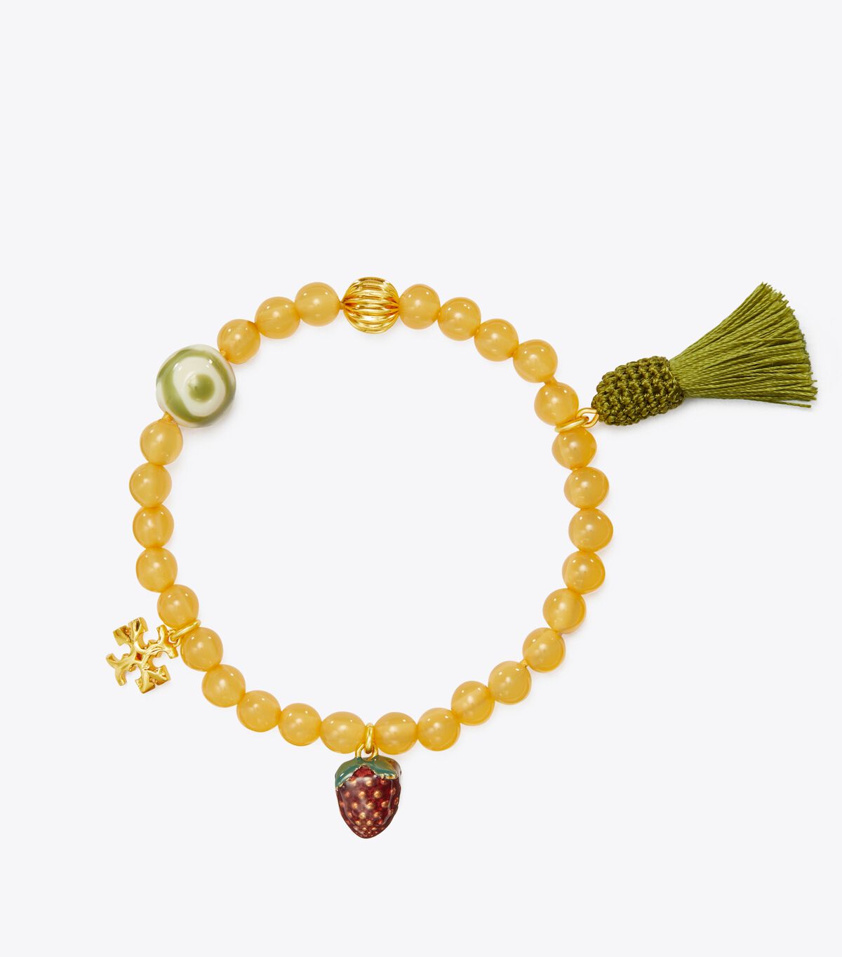 tory burch roxanne beaded tassel bracelet