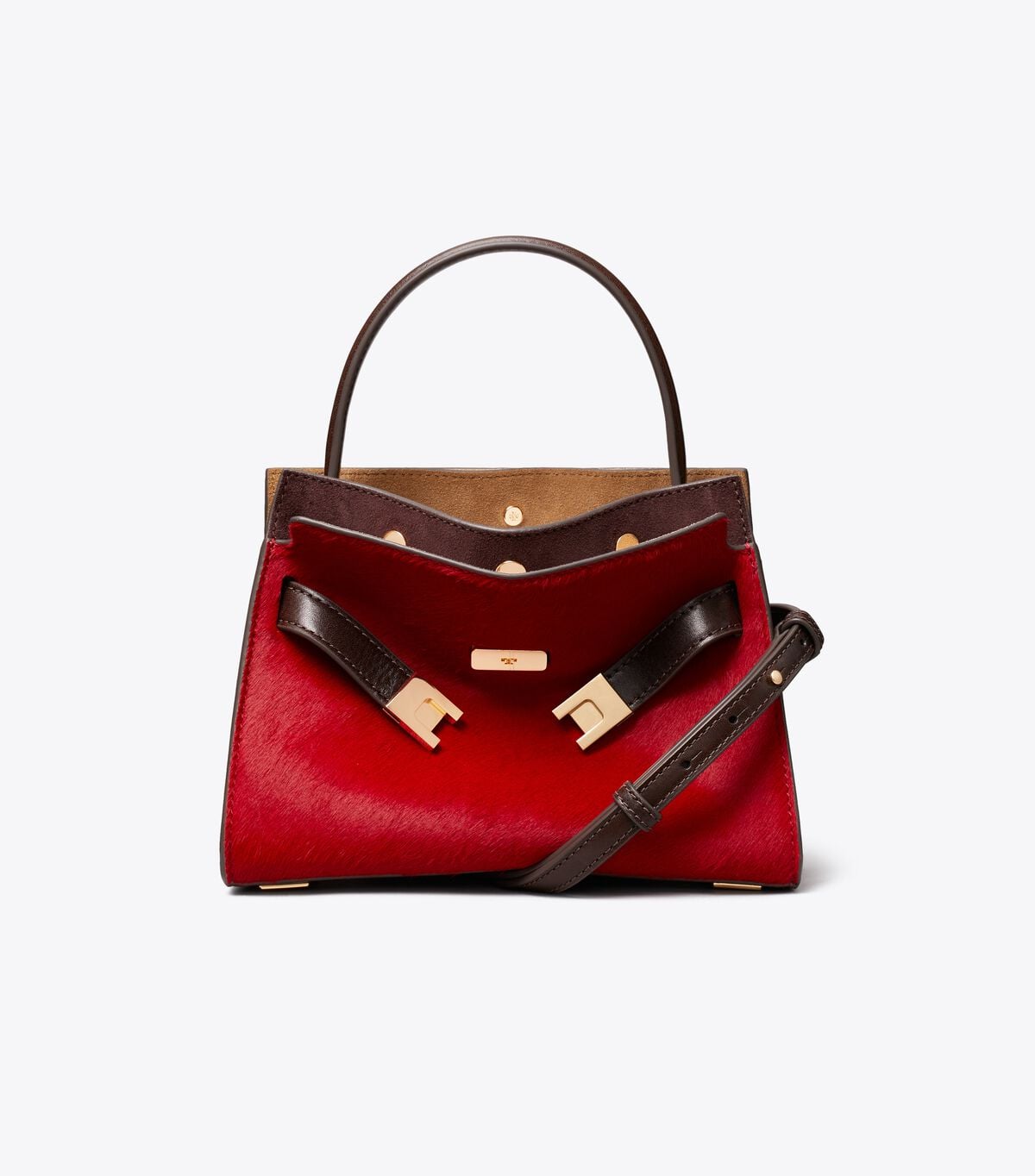 Petite Lee Radziwill Calf Hair Double Bag tory burch petite lee radziwill calf hair double bag