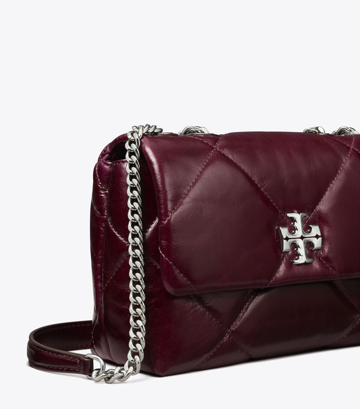 Small Kira Diamond Quilt Distressed Shoulder Bag tory burch small kira diamond quilt distressed shoulder bag