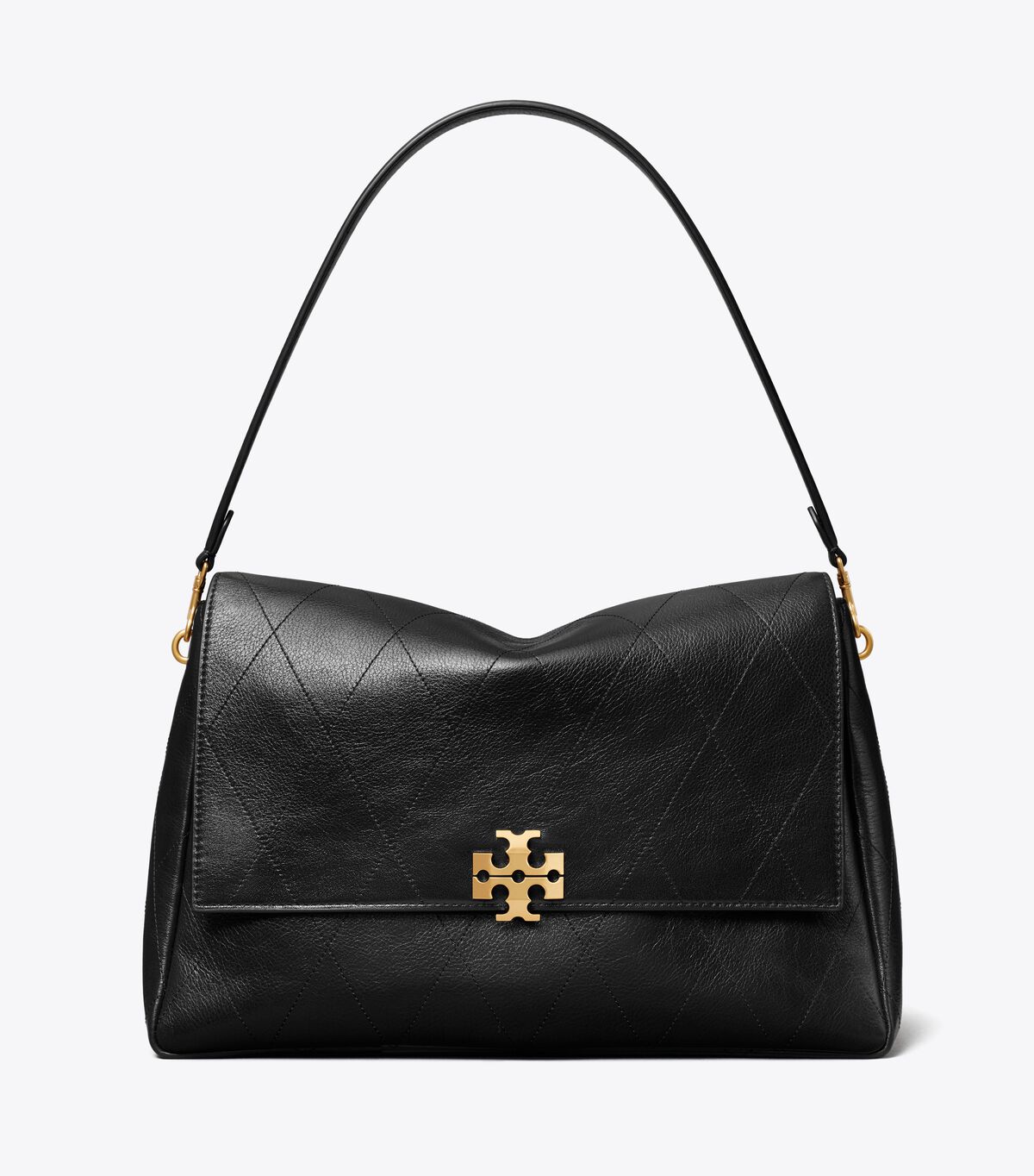 tory burch large charlie quilted shoulder bag