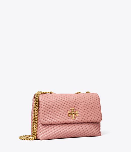 WHAT FITS IN MY TORY BURCH KIRA CHEVRON IN PINK MOON** + LOUIS