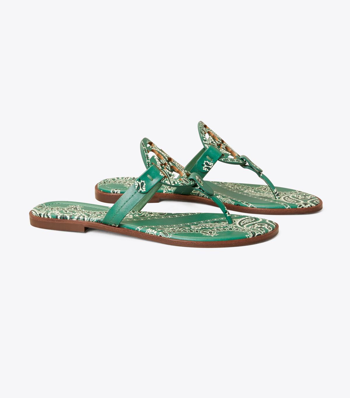Miller Sandal, Printed Leather 