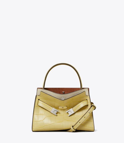 حقيبة بيتيت لي رادزيويل المزدوجة بنقشة جلد التمساح البارزة tory burch حقيبة بيتيت لي رادزيويل المزدوجة بنقشة جلد التمساح البارزة