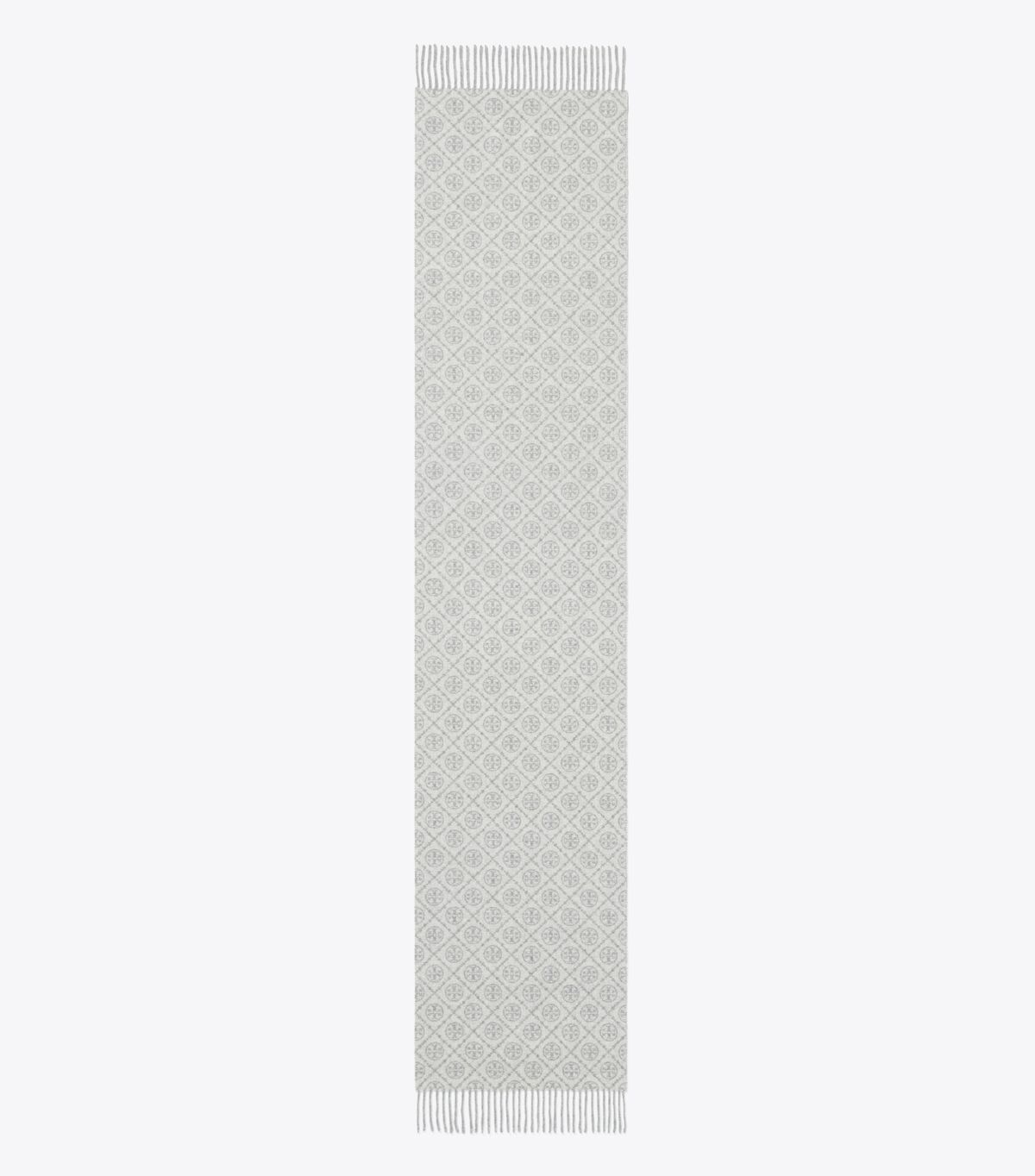 tory burch t monogram oblong scarf