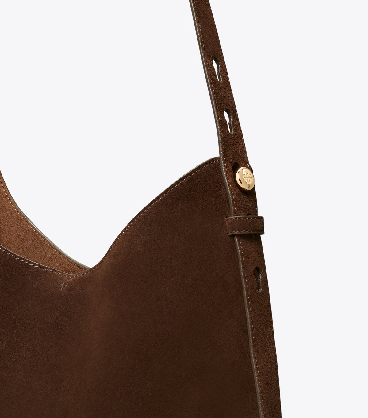 tory burch romy suede hobo bag