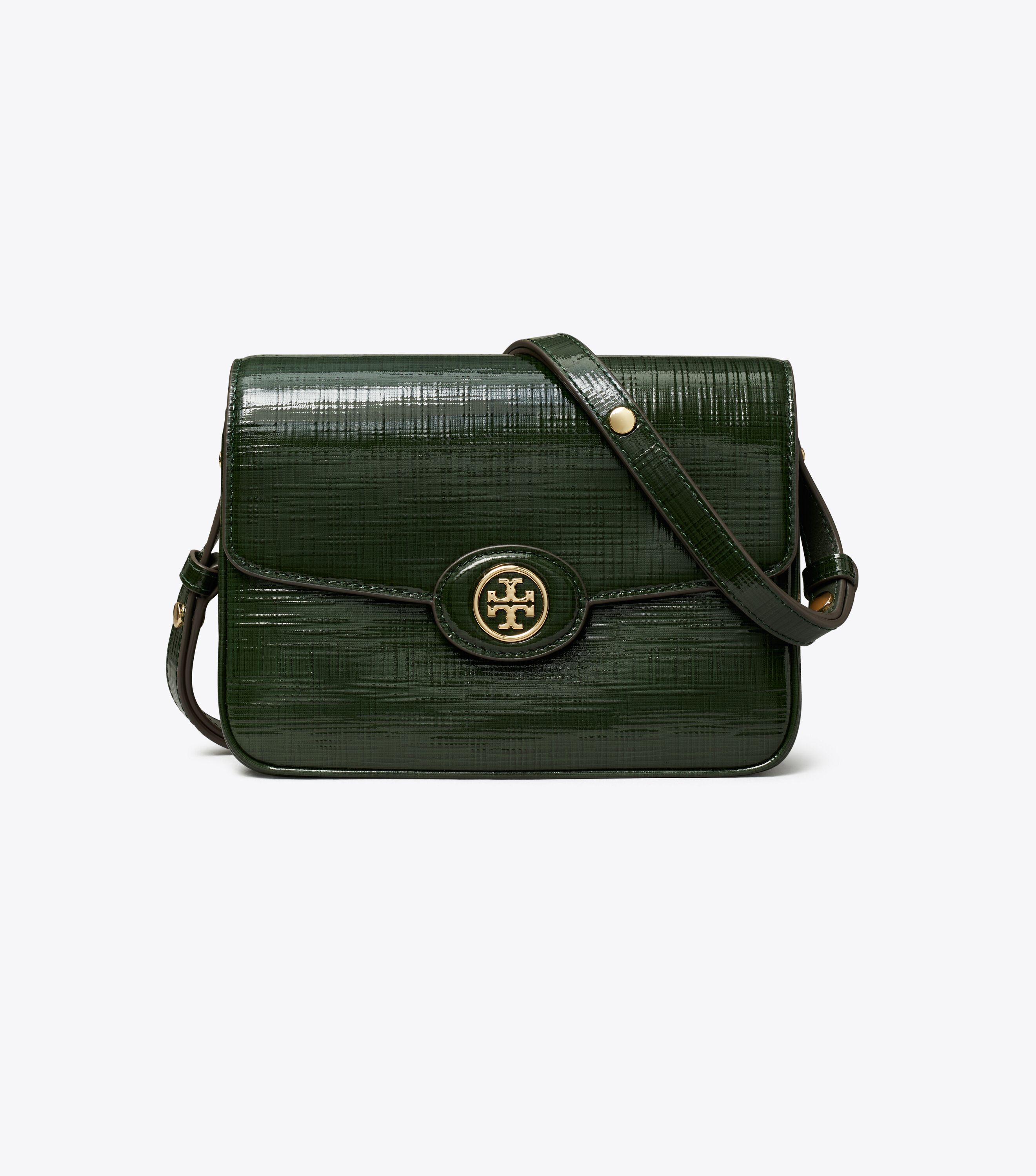 Robinson Crosshatched Convertible Shoulder Bag