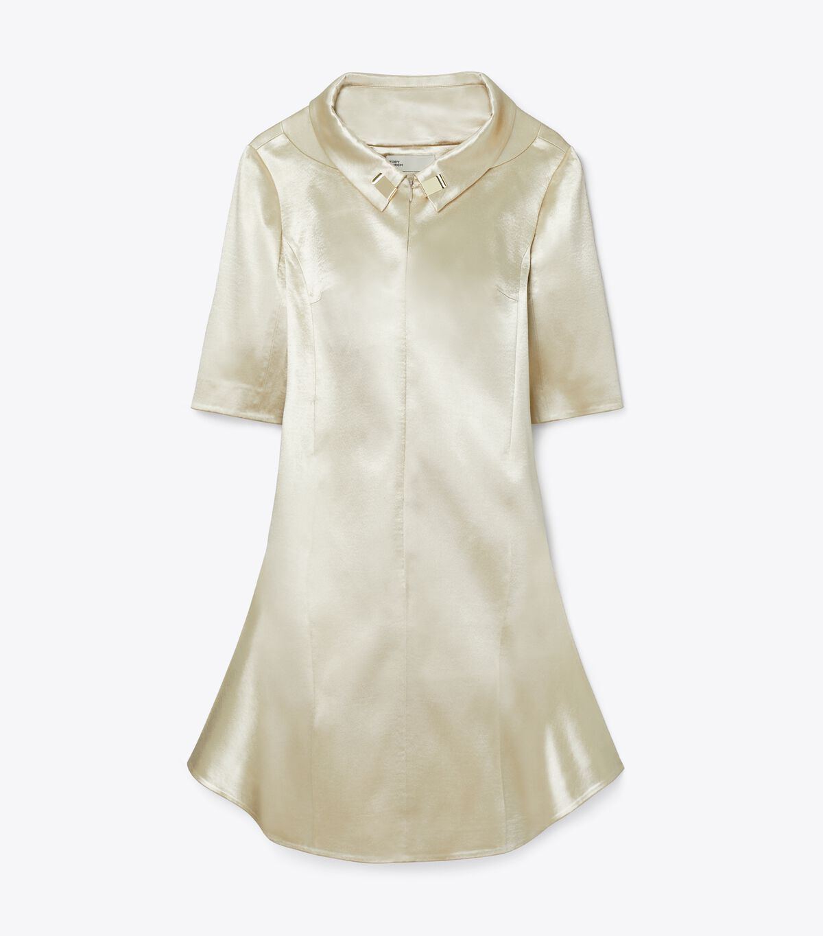 tory burch bonded satin dress