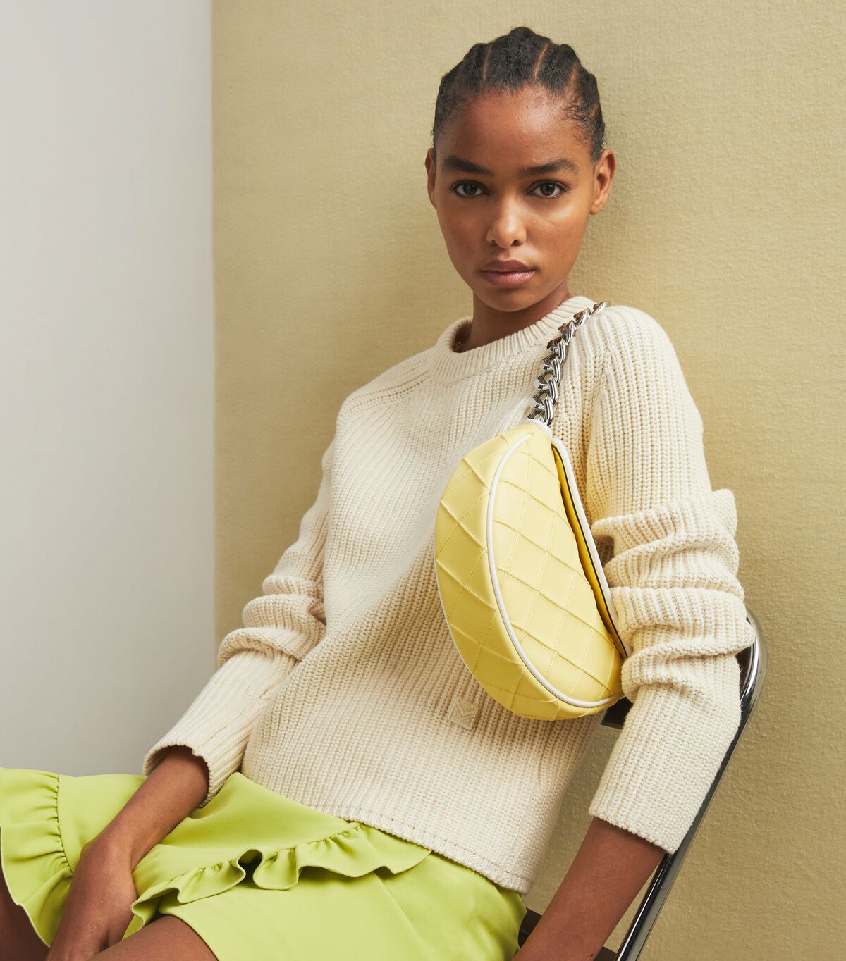 tory burch سكورت تكشكشة تويل