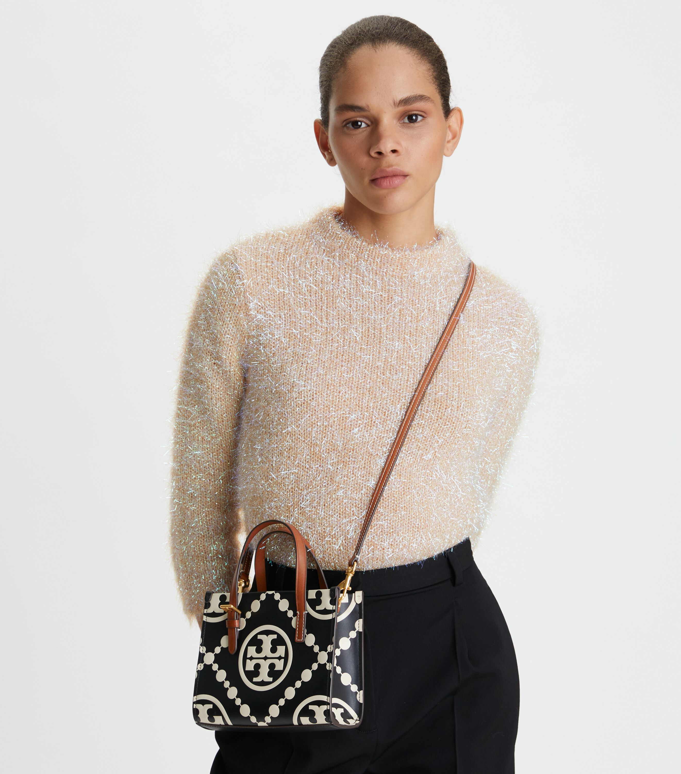 Tory burch square hotsell bag
