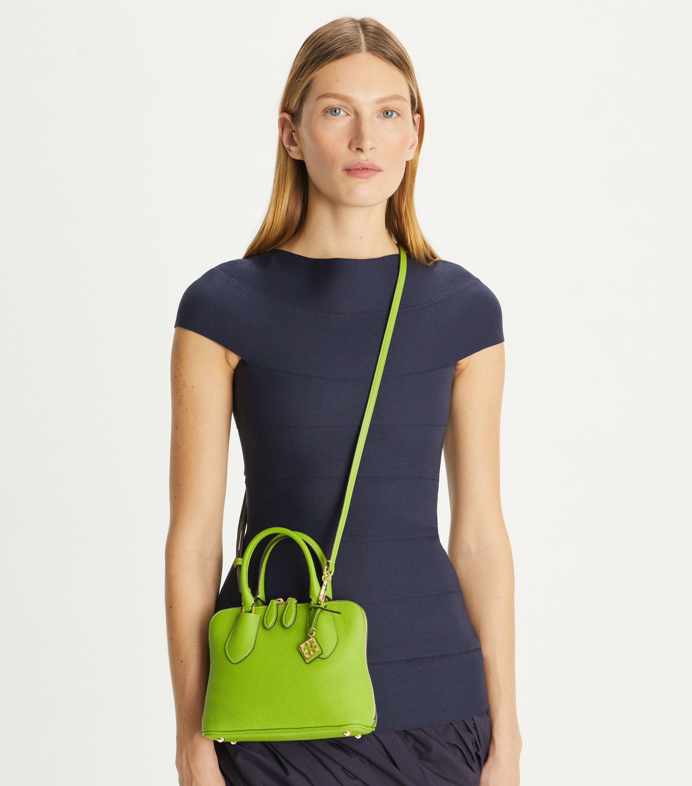 Mini Swing Satchel, Wheat Grass | Tory Burch KSA