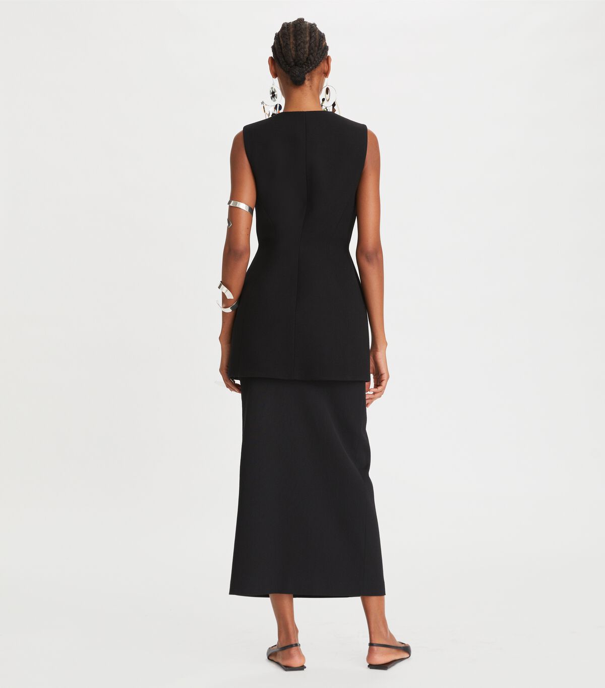 tory burch hook and eye tunic