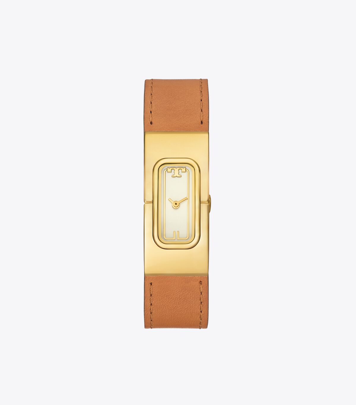 tory burch lee ivory gold light luggage faux croc black 18mm x 40mm case